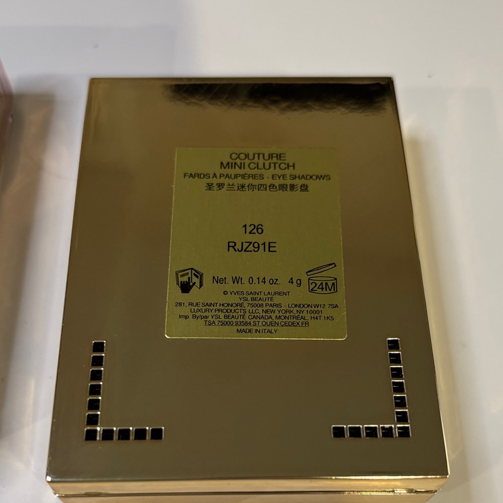 Yves Saint Laurent Couture Mini Clutch Collector eyeshadow  - Sparkling Lust - Picture 7 of 8